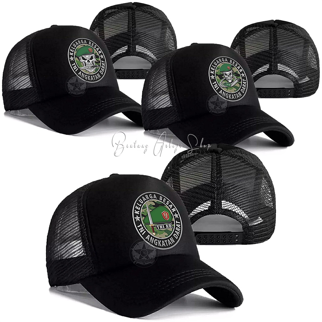 Topi Baret Keluarga Besar TNI-AD Limited Edition Silver