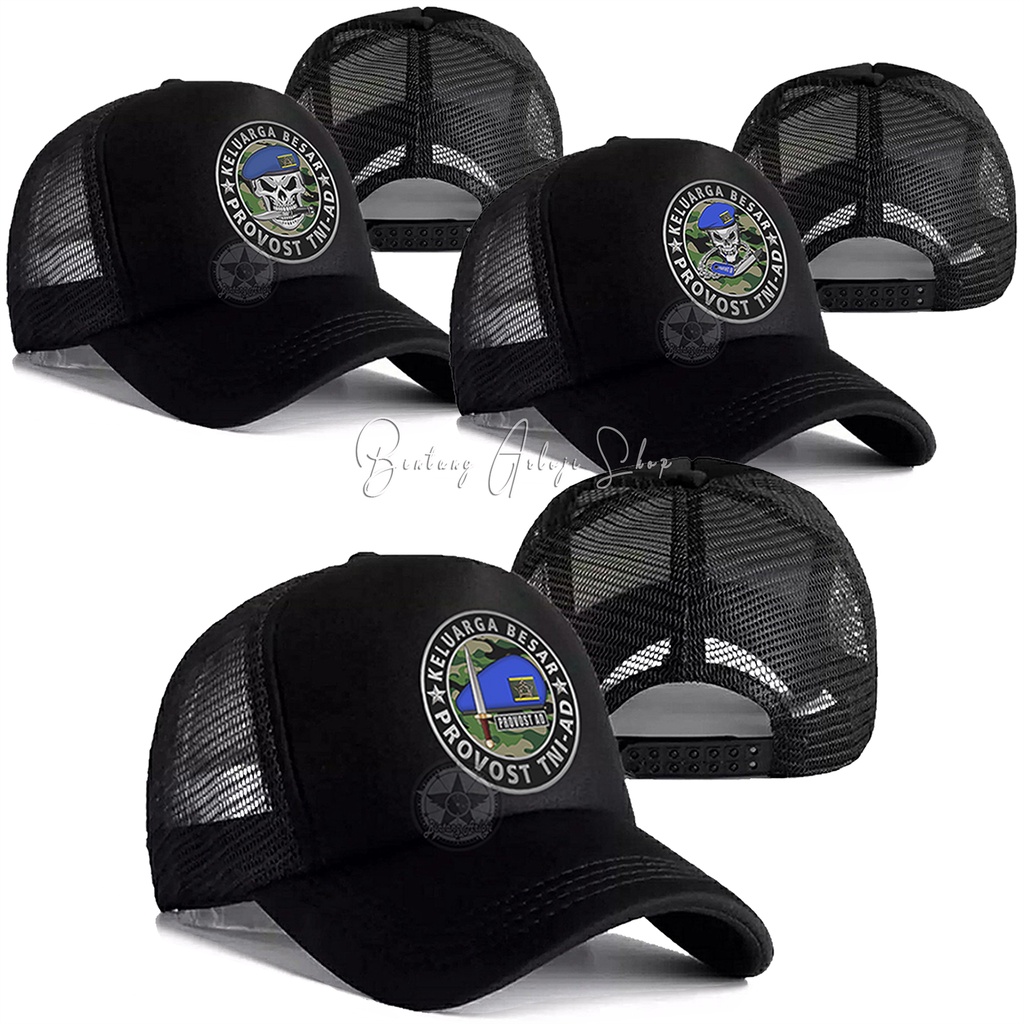 Topi Baret Keluarga Besar Provost TNI-AD Limited Edition Silver