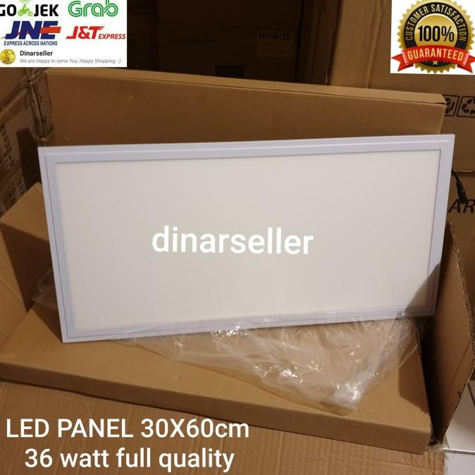 LAMPU DOWNLIGHT LED PANEL 36W 36 WATT KOTAK 30x60CM INBOW