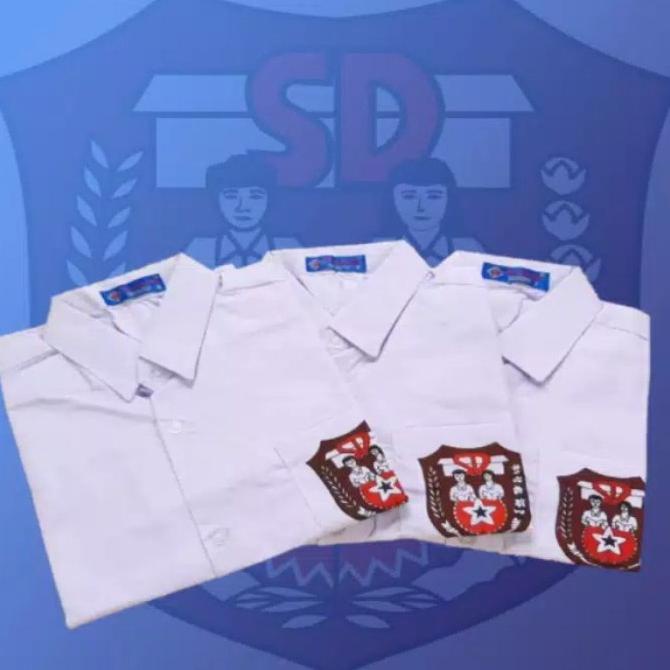 Baju Sekolah SD / Seragam Sekolah SD Lengan Pendek ( MERK SERAGAM )
