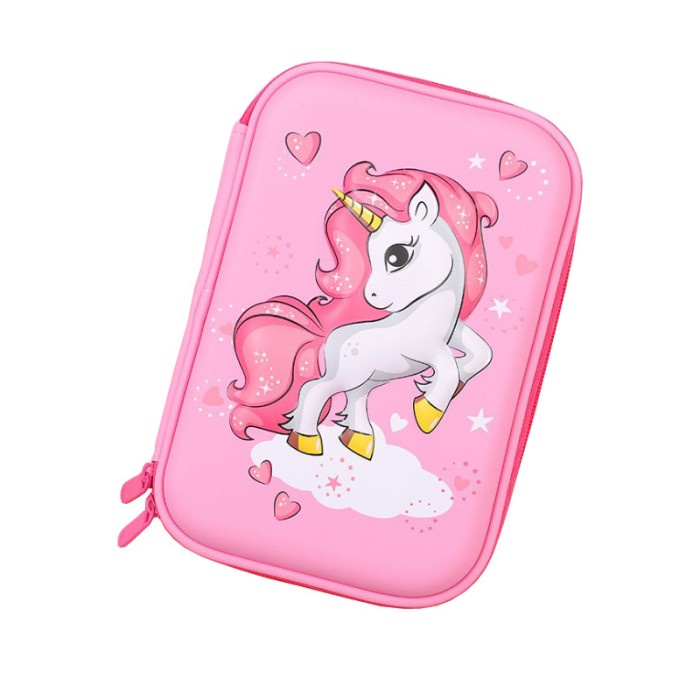 

BAYAR DITEMPAT Kotak Pensil Unicorn tempat pensil smiggle unicorn kado anak - Berdiri S pink /ALAT