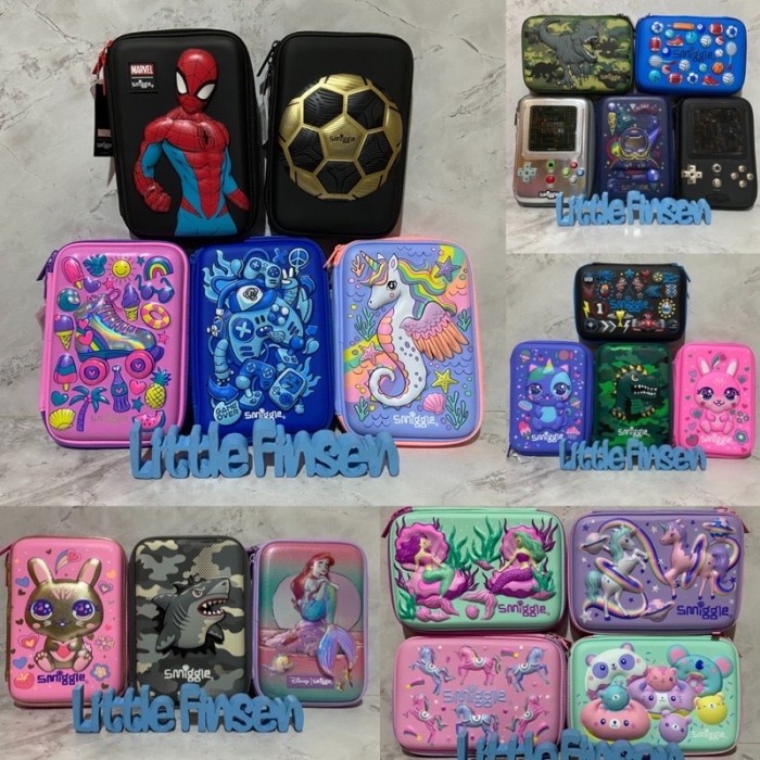 

TERMURAH 3D smiggle pencil case/kotak pensil smiggle 3D /ALAT TULIS AESTHETIC/ALAT TULIS SET/ALAT