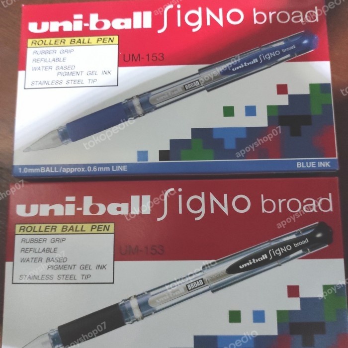 

TERBARU Pulpen Uniball Signo UM 153 /ALAT TULIS AESTHETIC/ALAT TULIS SET/ALAT TULIS SEKOLAH