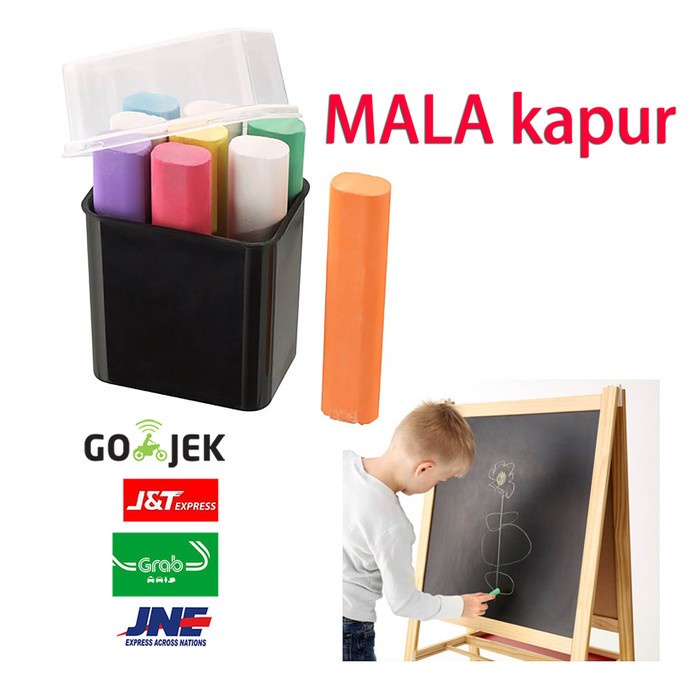 

Sale Kapur Papan Tulis 9 Warna / Blackboard Chalk ALAT TULIS ANAK /ALAT TULIS AESTHETIC/ALAT TULIS