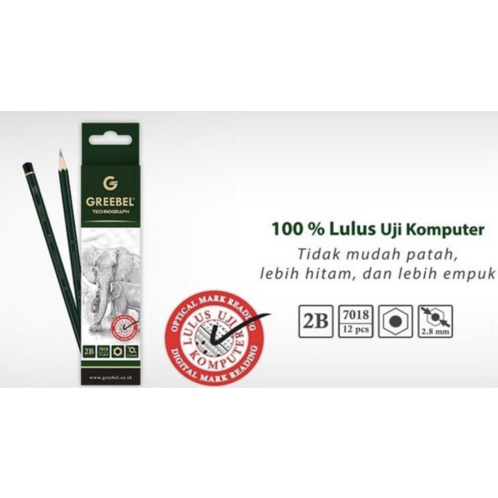 

TERMURAH pensil greebel 2b [pack] /ALAT TULIS AESTHETIC/ALAT TULIS SET/ALAT TULIS SEKOLAH