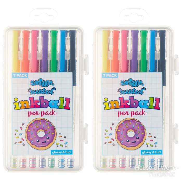 

TERLARIS SMIGGLE INKBALL SCENTED PEN PACK X7 - PULPEN WARNA WANGI SMIGGLE /ALAT TULIS AESTHETIC/ALAT