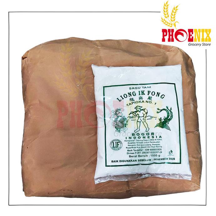 

Sagu Tani Liong Ik Fong 1 bal isi 10 @1kg