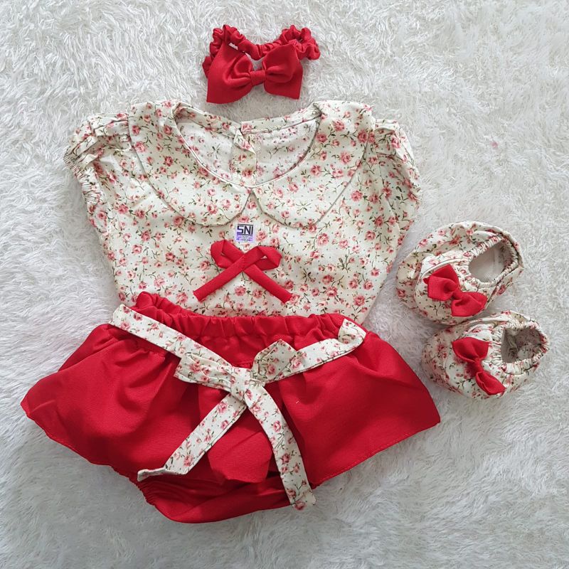 Baju Bayi Maydeline Bloomer set