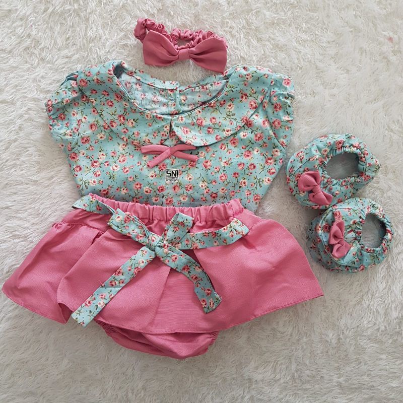 Baju Bayi Maydeline Bloomer set