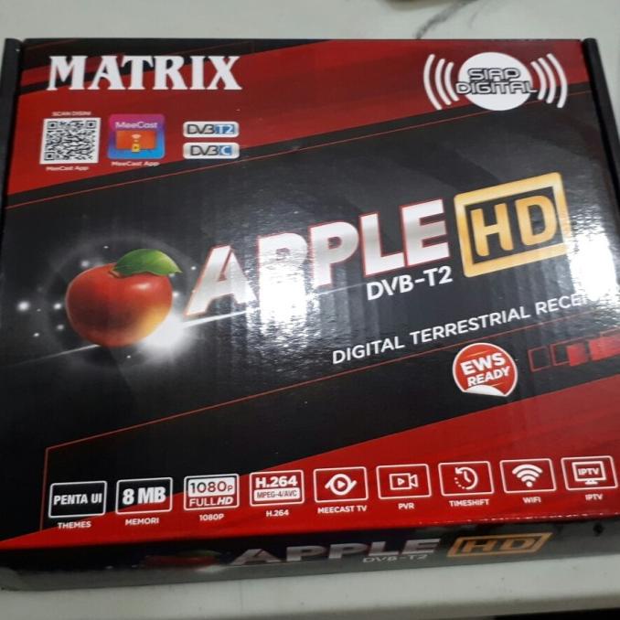 setopbox matrix apple merah