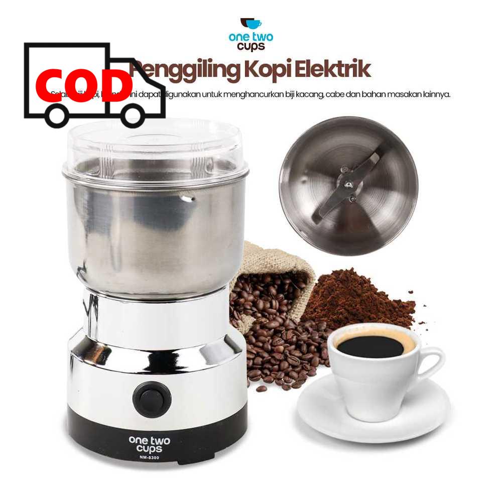 Gilingan Kopi Listrik Elektrik Kacang Tanah Coffee Grinder 150W Mesin Penggiling Bubuk Halus Blender