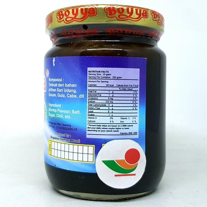 

Boyya Petis Siap Makan 270Gr | Boya Boga Jaya Bogajaya Sambal Sambel 086