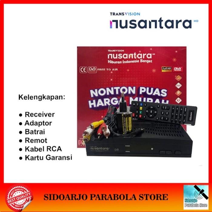 Receiver Tanaka TN-01 4K HD Transvision Nusantara Blackberry Parabola