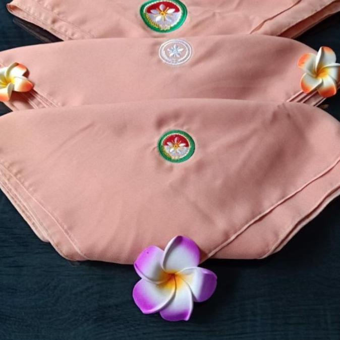 TERLARIS jilbab bordir DWP Dharma Wanita Persatuan/ set jilbab