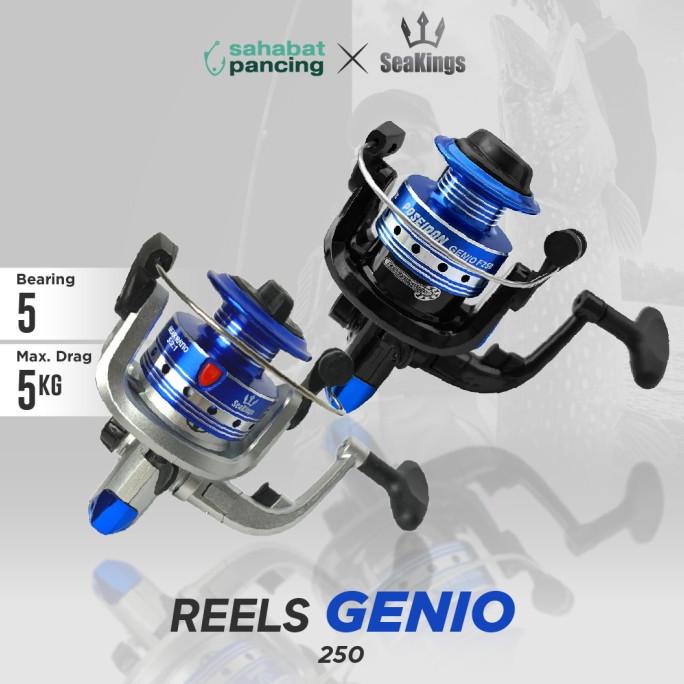 REEL PANCING SEAKINGS GENIO F250 REEL PANCING TERMURAH SPOOL METAL