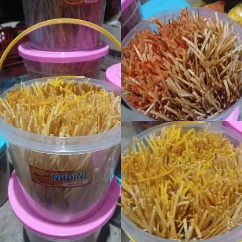 

MIE LIDI GEPENG TOPLES RENYAH MIX RASA