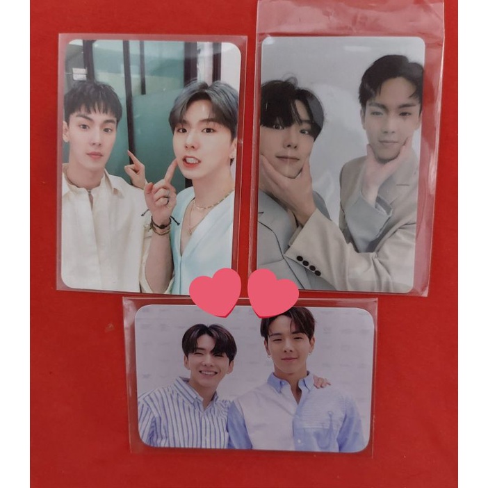 Showki BC broadcast luckydraw PC photocard monsta x