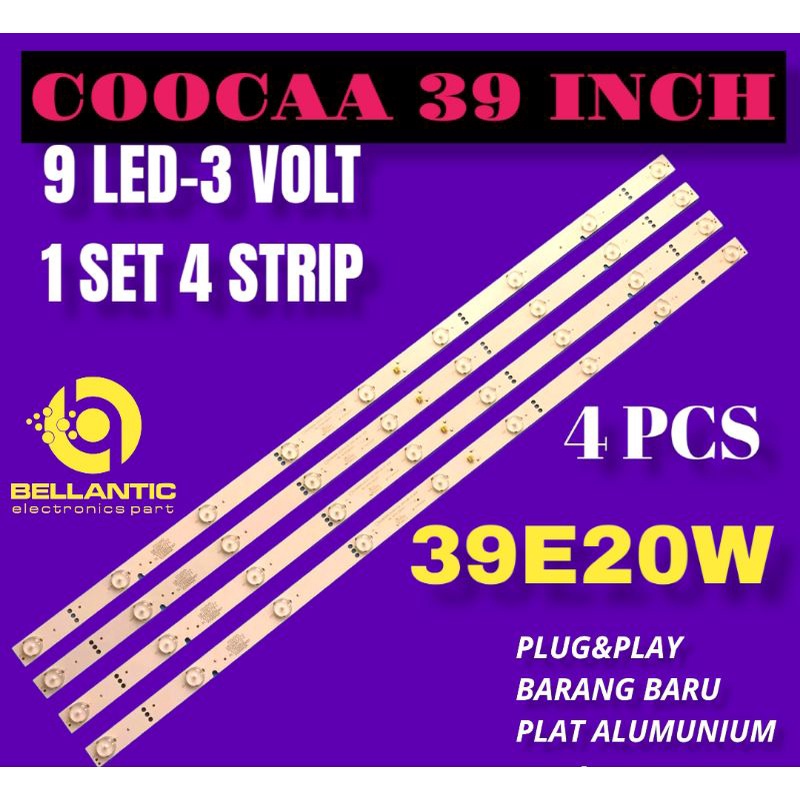 BACKLIGHT TV LED COOCAA 39 INCH 39E20W BACKLIGHT TV LED COOCAA 39 INCH