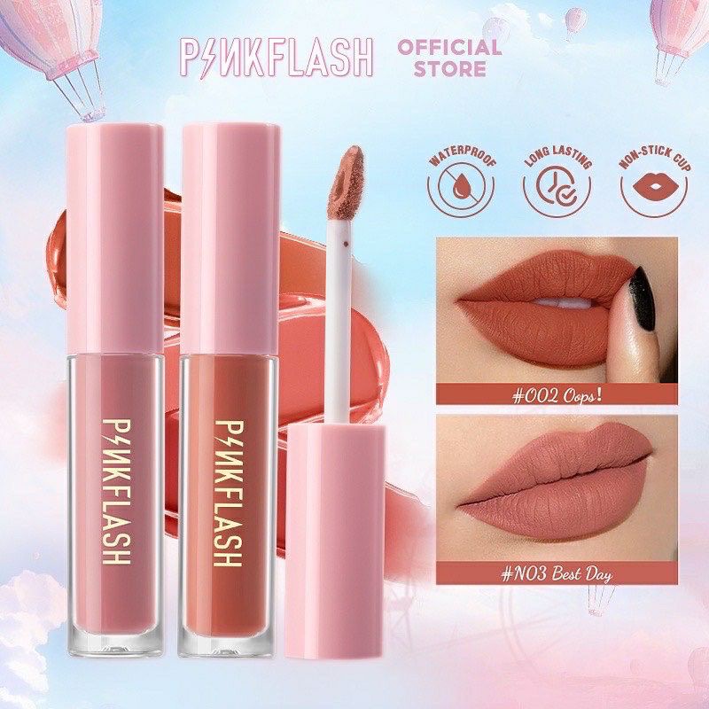 PINK FLASH Lasting Matte Lipcream