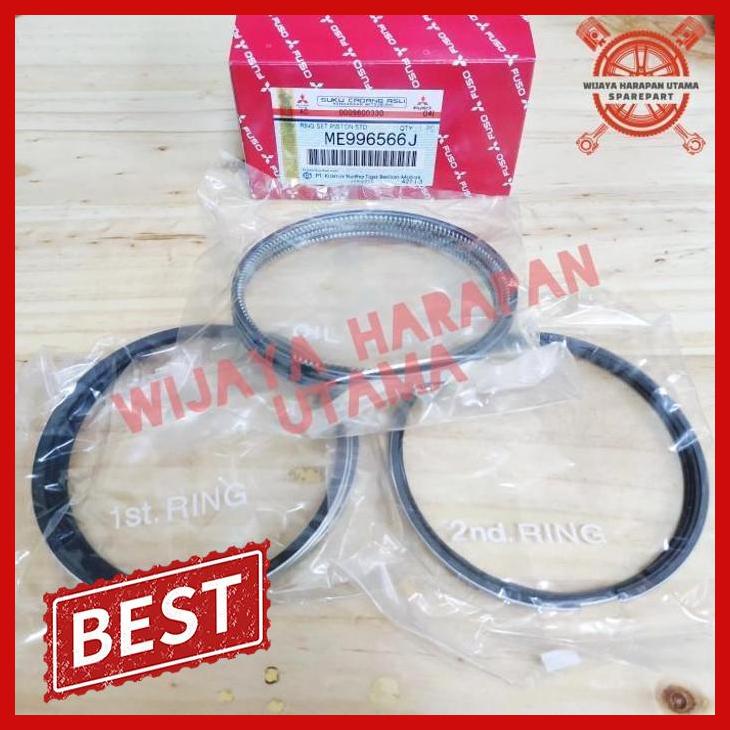 [WHT] RING PISTON PS125 PS 125 CANTER ORIGINAL 1SET