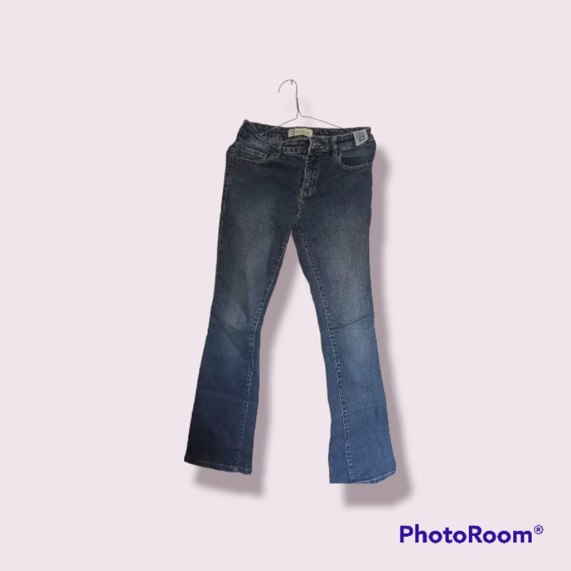 C2 JEANS BOOT CUT WANITA | REFINED DENIM 100% ORI | PRELOVED | FREE GIFT