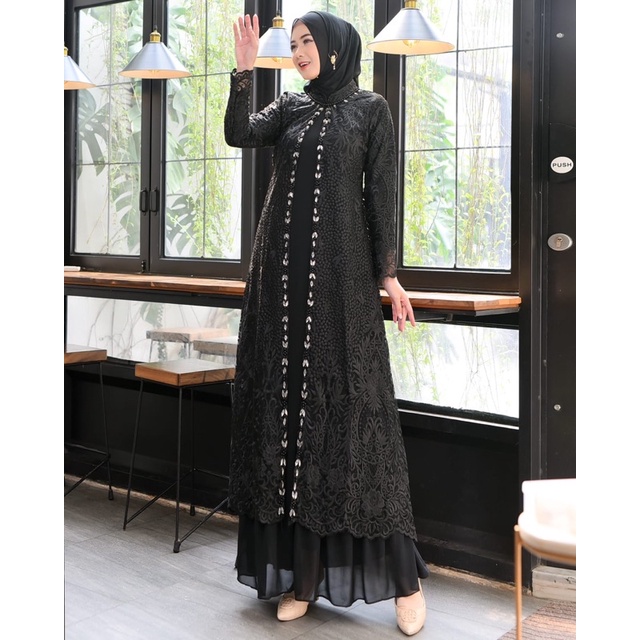 READY GAMIS SHABIRA/GAMIS KONDANGAN PESTA/GAMIS TERBARU/GAMIS MEWAH