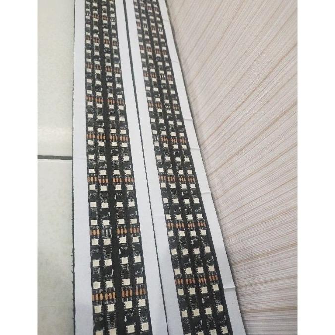 Strobo kaca mobil wave 32 mode 12 dan 24 volt Led renggang dan rapet