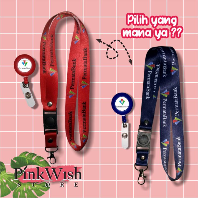 

Tali Id Card / Lanyard PERMATA BANK [READY STOCK] TERMURAH!! Beli Eceran Rasa Grosir