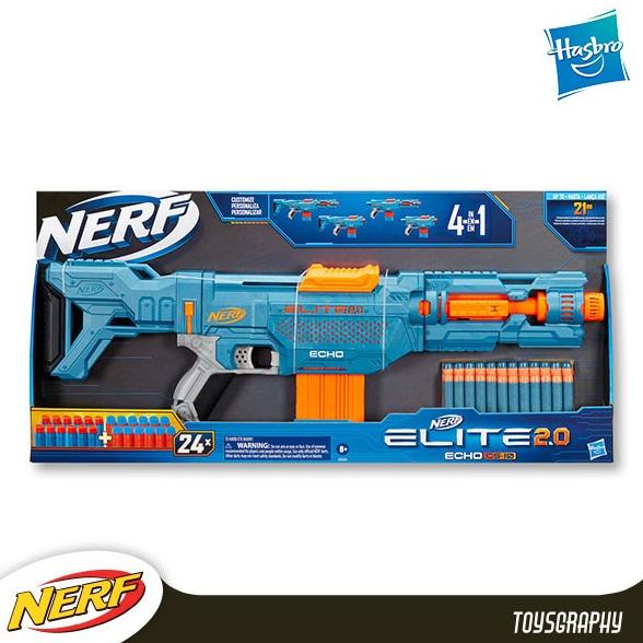Nerf Elite 2.0 ECHO CS10 4 in 1 Delta Trooper 24 Darts