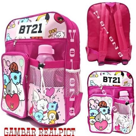 Tas Sekolah Anak Perempuan SD BT21MANTAP Kualitas Premium