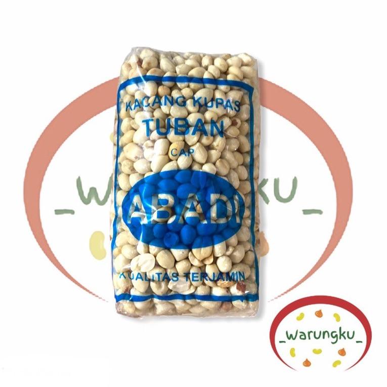 

DISKON !!! Kacang Kupas ASLI Tuban 500gr ABADI BIRU [KODE 14]