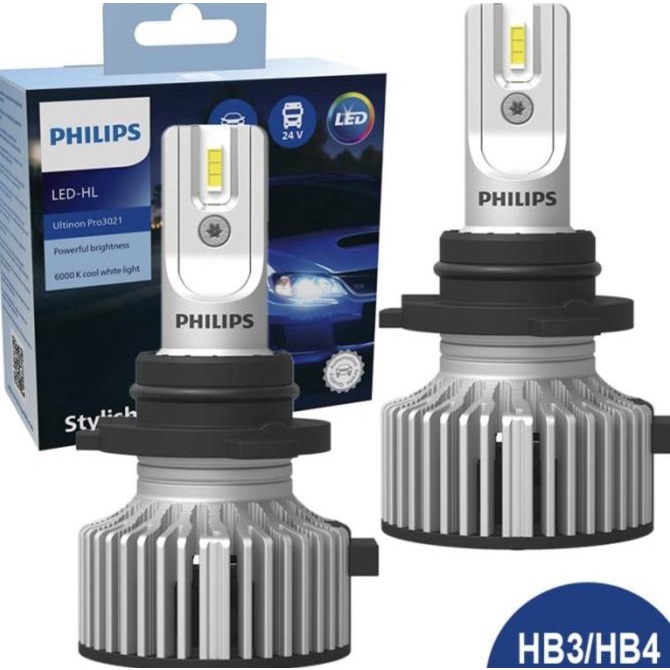 Philips Ultinon Pro3021 LED HB3 HB4 6000K