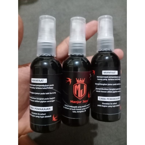 OBAT JAMUR, BENGKAK, LUKA/INFEKSI UNTUK KAKI BURUNG DAN HEWAN TERNAK LAIN