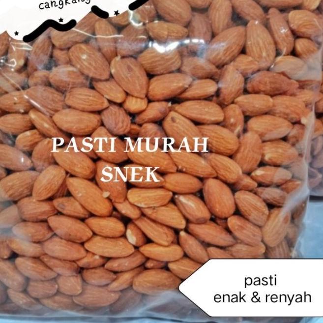 

Termurah | KI3 | 500GRAM Kacang almond - almon panggang matang kupas organik roasted almond