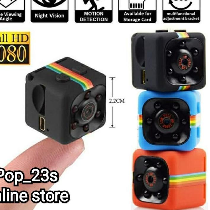 Diskon | KF7 | KAMERA MINI HD SQ 11 KAMERA PENGINTAI SQ 11 HIDDEN CAMERA HD SQ 11