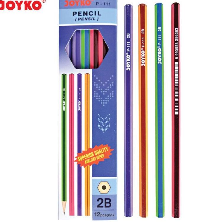 

hanx -61 Pensil 2B Joyko P-111 ( 1pak/12pcs ) 285➠