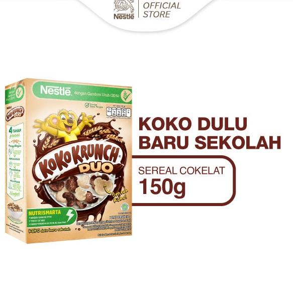 

PROMO HARI INI Nestle KOKO KRUNCH Duo Sarapan Sereal Coklat 150g