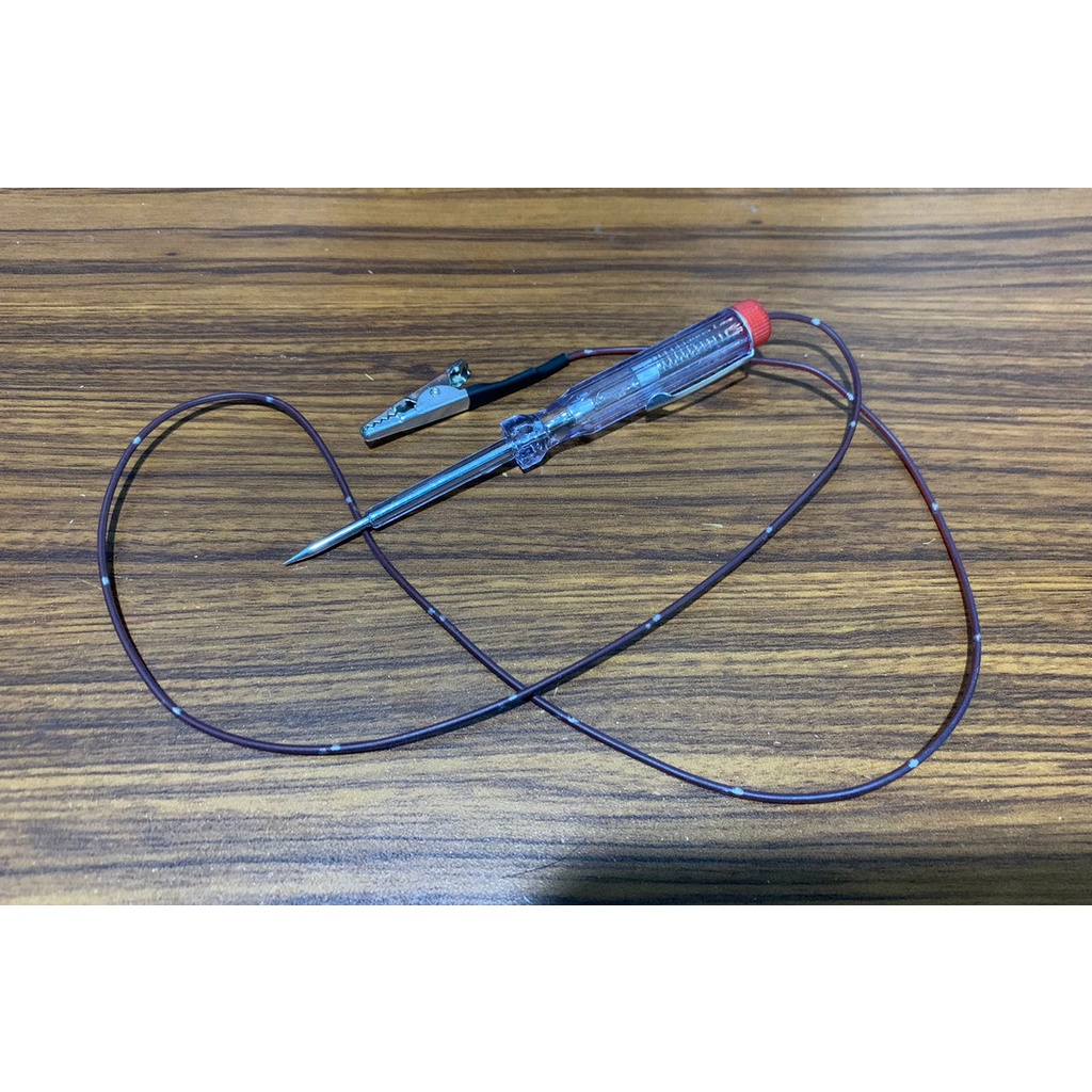 Tespen Testpen Aki DC / Tespen Kabel DC Untuk Mobil Motor 6V 12V 24 V