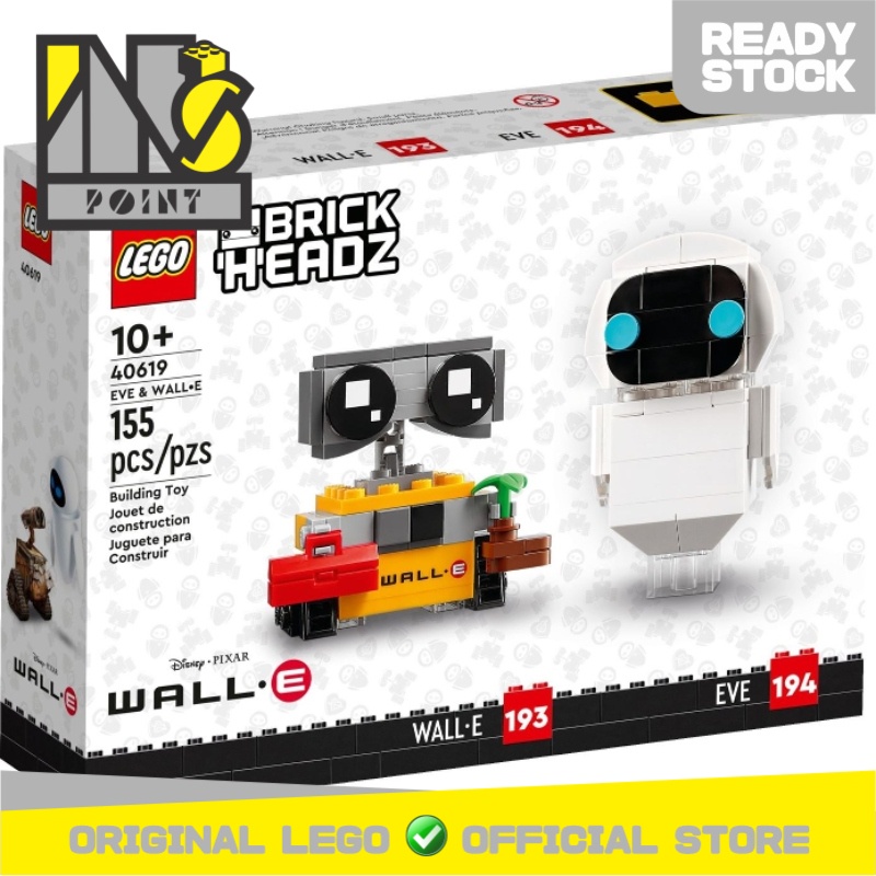 LEGO 40619 - Brickheadz - EVE & WALL-E