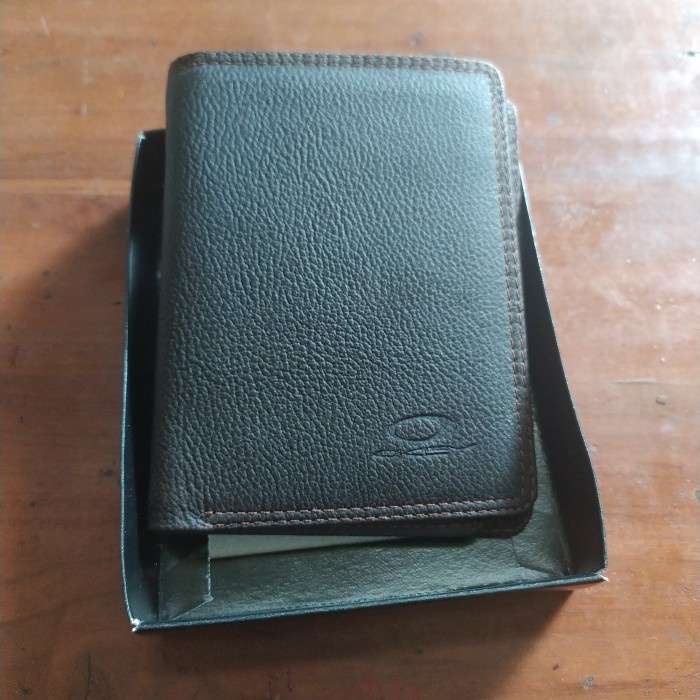 dompet pria Dompet Pria Kulit Asli 3 Dimensi Model Berdiri Banyak Selipan Kartu(P2Y0) dompet pria ku