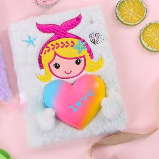 

TERLARIS BUKU TULIS DIARY NOTEBOOK ANAK LUCU BULU SQUISHY A5 /BUKU TULIS SEKOLAH/BUKU TULIS