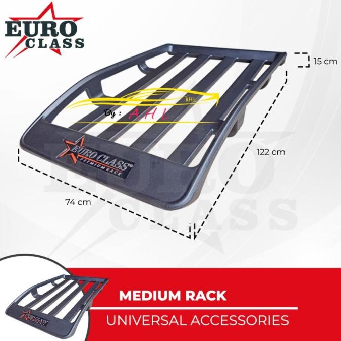Roof Rack Euro Class /Roof Rack Mobil /Rak Atas Mobil Universal