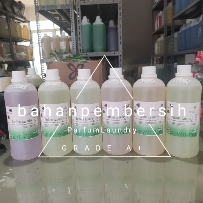 Parfum Parfum Laundry Grade A+ (A Plus) Kleen-R Harume 1 Liter - Amazing Green(W5J3) Parfum Tahan La