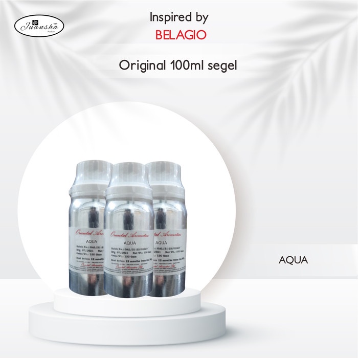 Parfum BIBIT PARFUM MURNI AQUA | BULGARI AQUUA | ORIENTAL | 100ML SEGEL(K7Y9) Parfum Pria & Wanita P