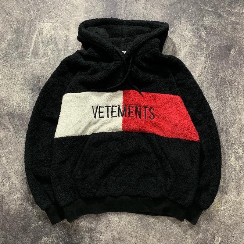 Vetements Sherpa Hoodie