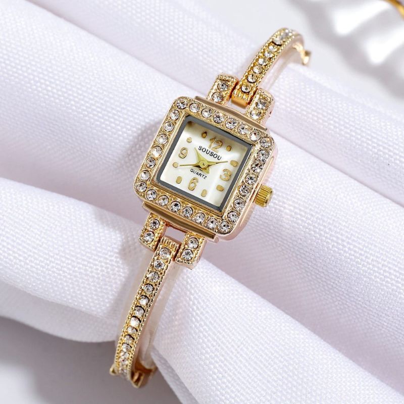 Medan Termurah Korean style fashion import Jam Tangan Wanita Analog Mewah