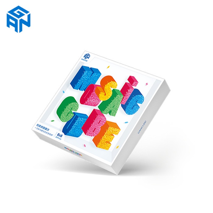 Rubik 3X3 Gan Mosaic Cube Art Pack 6X6 & 10X10 - Rubik Mozaik