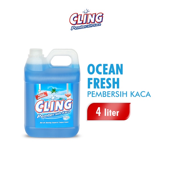 Cling Pembersih Kaca Jerigen 4L