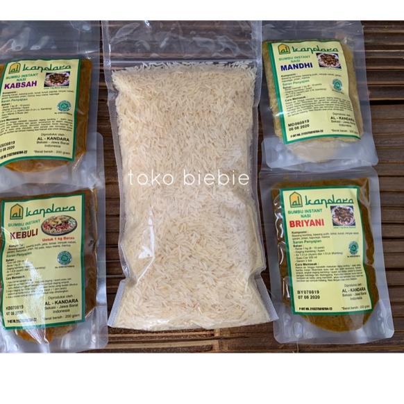 

Promo✔️paket basmati 1kg dan bumbu basah 1bungkus, kebuli biryani mandhi kabsah