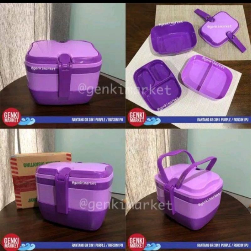 rantang plastik 3 susun